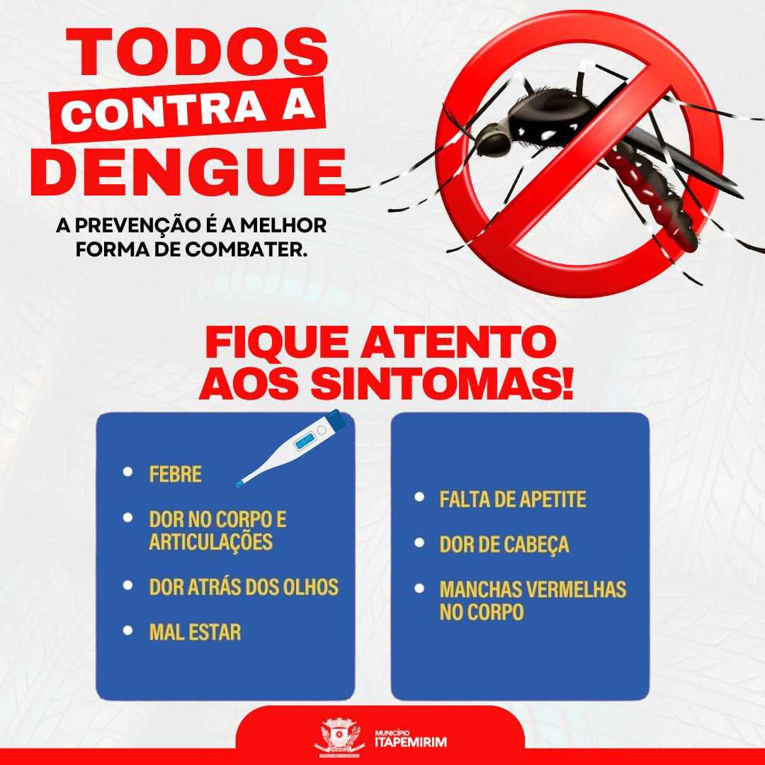 Prefeitura Municipal De Itapemirim Fique Atento Aos Sintomas Da Dengue